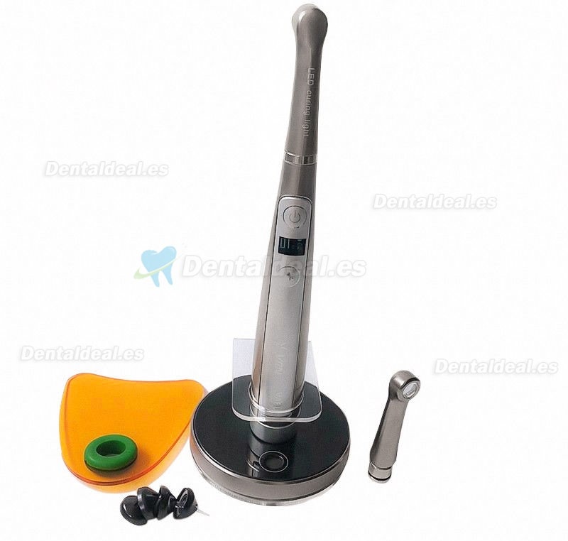 VRN Vafu Dental 5W LED Lámpara de Polimerización Inalámbrica 2500MW con Detector de Caries & Radiómetro